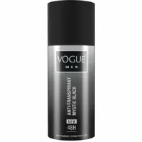 Vogue Vogue Men Deospray Anti-Transpirant Mystic Black - 150 Ml - thumbnail
