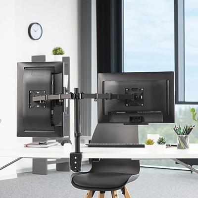 Hama Monitorhouder 2 Monitoren In Hoogte Verstelb. Zwenk-/kantelb. 13 - 32