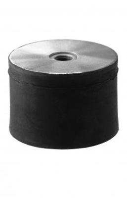 Cilindrische Trillingsdemper - RVS-316 - Type E 25 x 17 E m6i