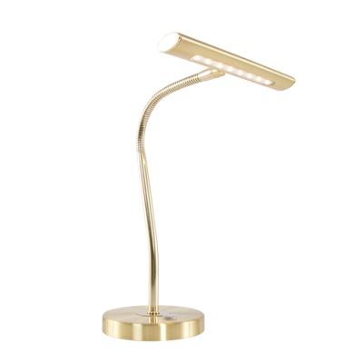 Trio Led bureau leeslampCurtis messing mat - 579790108