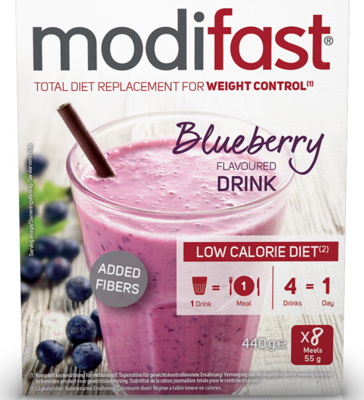 Modifast Weight Control Drink Blueberry Modifast Weight Control Drink Blueberry