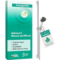 hansgrohe Activera S doucheset 95 - 2jet - EcoSmart - met glijstang 90cm - chroom 28046000 - thumbnail