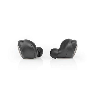 Nedis HPBT3050BK hoofdtelefoon/headset Draadloos In-ear Oproepen/muziek Bluetooth Zwart, Goud