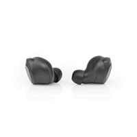 Nedis HPBT3050BK hoofdtelefoon/headset Draadloos In-ear Oproepen/muziek Bluetooth Zwart, Goud - thumbnail