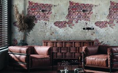 Livingwalls The Wall II - Beige - Betonlook - 392561