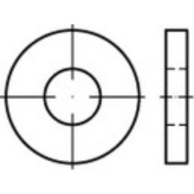 Onderlegring 25 mm 50 mm Staal Galvanisch verzinkt 25 stuk(s) TOOLCRAFT 140973