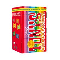 Tony's Chocolonely mini chocoladereep, 900g, doos van 100 stuks apart verpakt, mix - thumbnail