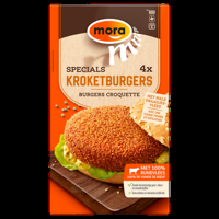 Mora Specials Kroketburgers 4 x 80 g bij Jumbo - thumbnail