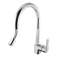 Top Keukenkraan uittrekbaar 114444 Tres - thumbnail