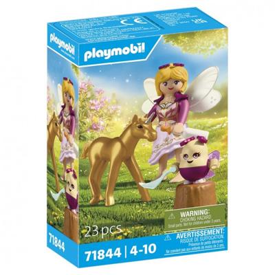 Playmobil® Princess Magic gouden eenhoornveulen met fee - thumbnail