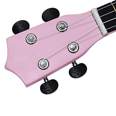 Ukuleleset met tas voor kinderen sopraan 23'' roze - thumbnail