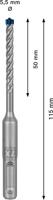 Bosch Accessories EXPERT SDS plus-7X 2608900065 Hamerboor 1 stuks 5.50 mm Gezamenlijke lengte 115 mm SDS-Plus 1 stuk(s) - thumbnail