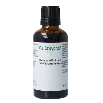 Cruydhof Melissa officinalis herb / citroenmelisse tinctuur 50 Milliliter Cruydhof Melissa officinalis herb / citroenmelisse tinctuur 50 Milliliter