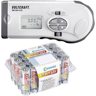 VOLTCRAFT Batterijtester MS-229 Meetbereik (batterijtester) 1.2 V, 1.5 V, 3 V, 9 V, 12 V Oplaadbare batterij, Batterij MS-229 VOLTCRAFT Batterijtester MS-229 Meetbereik (batterijtester) 1.2 V, 1.5 V, 3 V, 9 V, 12 V Oplaadbare batterij, Batterij MS-229