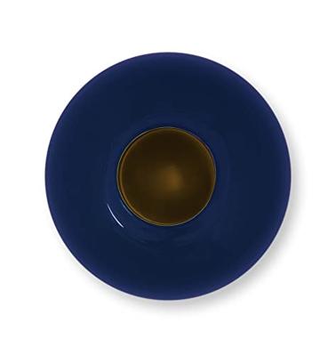 Pip Studio Vaas Metaal Blauw 23cm