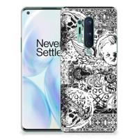 Silicone Back Case OnePlus 8 Pro Skulls Angel - thumbnail