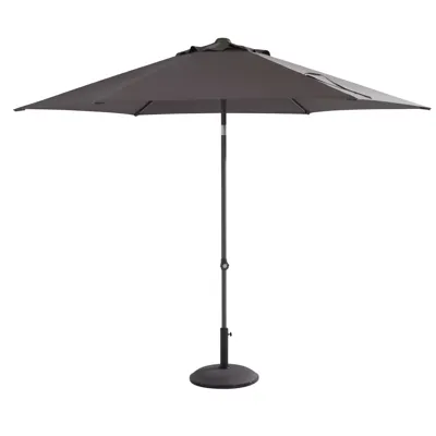 Parasol Oasis Ø 250 cm - Antraciet | 4 Seasons Outdoor Parasol Oasis Ø 250 cm - Antraciet | 4 Seasons Outdoor