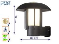 Konstsmide Heimdal 401-752 Buitenlamp (wand) Spaarlamp, LED E27 60 W Zwart - thumbnail