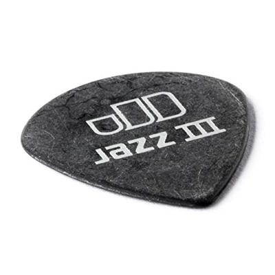 Dunlop Tortex Pitch Black Jazz III 0.88mm 12-pack plectrumset zwart