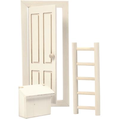 Creativ Company Kabouterdeur, afm 8x18 cm, 1 set