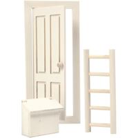 Creativ Company Kabouterdeur, afm 8x18 cm, 1 set - thumbnail