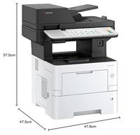 Kyocera ECOSYS MA 4500 ifx Multifunctionele printer Laser, kleur Zwart/wit A4 Printen, scannen, kopiëren, faxen ADF, Duplex, LAN, USB - thumbnail