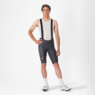Castelli competizione 2 bibshort donkergrijs heren L