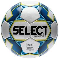 Select Voetbal Numero 10 Wit blauw geel - thumbnail