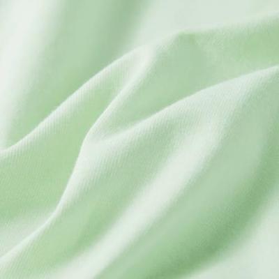 Kindershirt met kapmouwen 128 zachtgroen