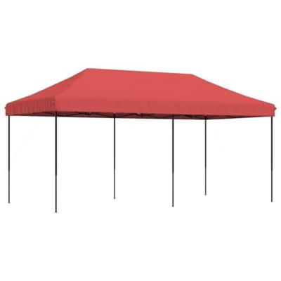 VidaXL Partytent inklapbaar pop-up 580x292x315 cm bordeauxrood