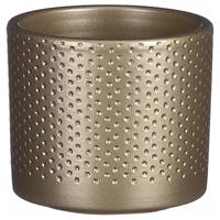 Era pot rond goud relief h9xd10 cm Mica Decorations - Mica decorations - thumbnail