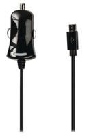 Valueline VLMB60890B10 Micro-usb-autolader Micro Usb Male - 12v Autoaansluiting 1,00 M Zwart 2.1a - thumbnail