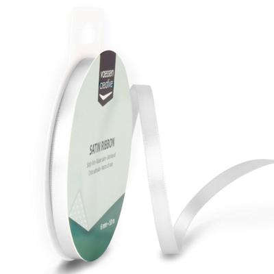 Vaessen Creative • satijn lint 6mmx10m wit