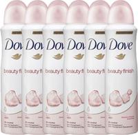 Dove Beauty Finish Women deodorant spray - 6 x 150 ml - voordeelverpakking - thumbnail