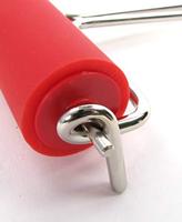 Aandrukrol abig 120mm metaal - thumbnail