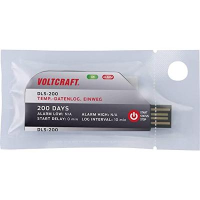 VOLTCRAFT DLS-200 Temperatuur datalogger Te meten grootheid Temperatuur -30 tot 70 °C One way datalogger, PDF-functie