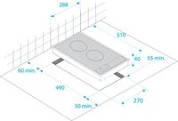 Beko HDCC32200X Keramische kookplaat Grijs - thumbnail