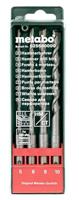 Metabo 625580000 Carbide Hamerboorset 4-delig 5 mm, 6 mm, 8 mm, 10 mm Gezamenlijke lengte 160 mm SDS-Plus 1 set(s) - thumbnail