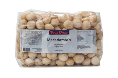 Nova Vitae Macadamia ongebrand raw 1 Kilogram