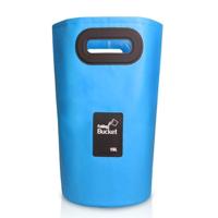 Outdoor draagbare vouwen spoelbak PVC inklapbaar emmer capaciteit: 15L (hemelsblauw) - thumbnail