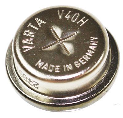 Varta V40H Oplaadbare knoopcel 40H NiMH 43 mAh 1.2 V 1 stuk(s) Varta V40H Oplaadbare knoopcel 40H NiMH 43 mAh 1.2 V 1 stuk(s)