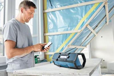 Bosch Professional GPB 18V-2 C Bouwradio 230V/18V Basic Body - 06014A3000 - thumbnail