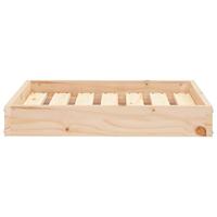 VidaXL Hondenmand 61,5x49x9 cm massief grenenhout - thumbnail