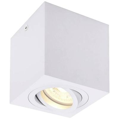SLV Vierkante downlightTriledo GU10 8,5cm wit - 1002015
