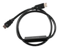 DisplayPort naar HDMI Kabel V7 V7DP14HDMI21-1M-BLK - thumbnail