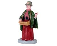 Lemax sugar plum seller kerstdorp figuur type 1 Caddington Village 2021 - thumbnail