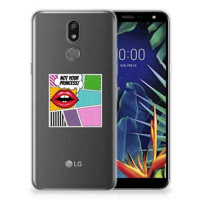 LG K40 Silicone Back Cover Popart Princess LG K40 Silicone Back Cover Popart Princess