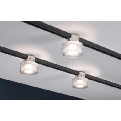Paulmann Topa Dot 230V-railsysteem lamp URail LED vast ingebouwd 4.9 W LED Chroom, Helder, Satijn Paulmann Topa Dot 230V-railsysteem lamp URail LED vast ingebouwd 4.9 W LED Chroom, Helder, Satijn