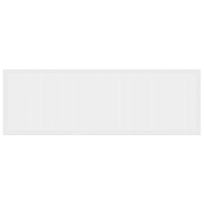 Tuintafel 300x100x73 cm poly rattan wit