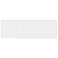 Tuintafel 300x100x73 cm poly rattan wit - thumbnail